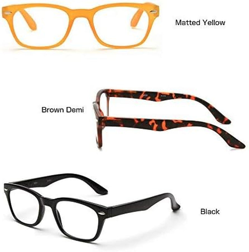 MIDI Wellington Reading Glasses for Women (M-203) Designed in Japan/Fine Spring Hinge for Comfort Fit/Available in 3 Chic Colors