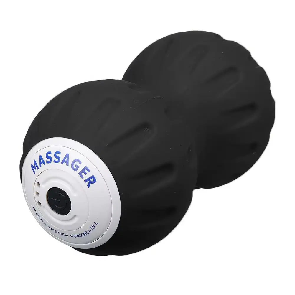 Electric Massage Ball Vibration Yoga Peanut Ball Fitness Training Solid Fascia Ball Foot Massage Muscle Relaxer Accessories