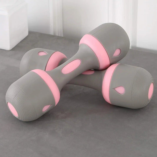 Dumbbell Set, Weight Adjustable, No-Screw Needed, Fitness Home Exercise