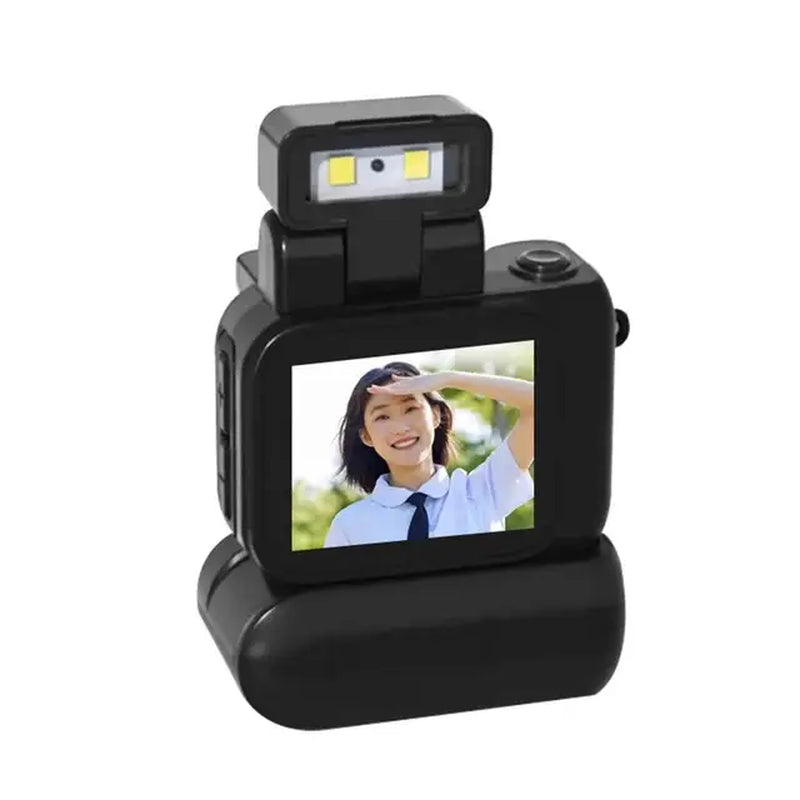 Mini Monoreflexes Style Camera Cmos with Flash Lamp and Battery Dock Portable Video Recorder Dv 1080P with Lcd Screen New