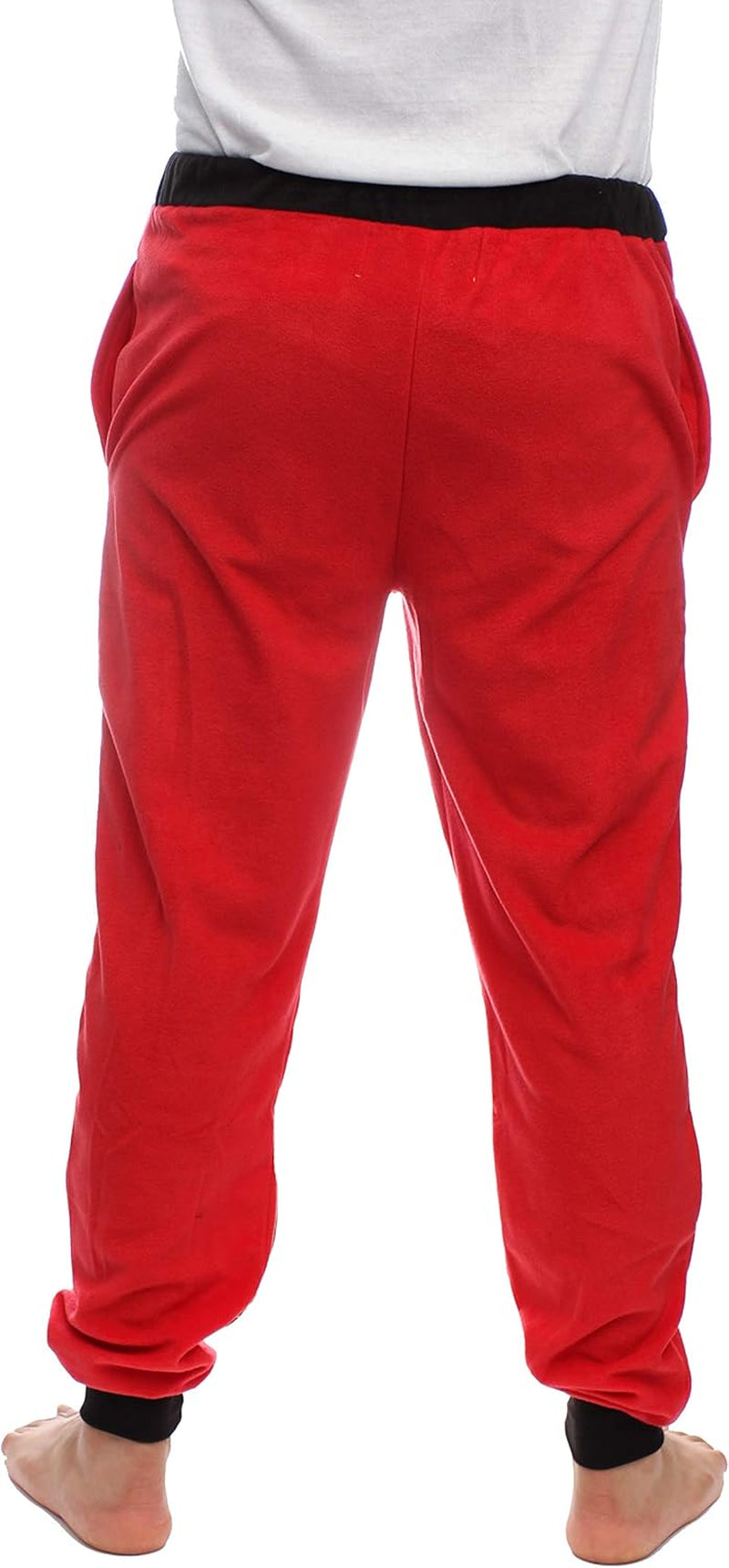 Mens Fleece Pajama Jogger Slim Fit (Lounge Pants) Ultra Soft Fabric with Draw String