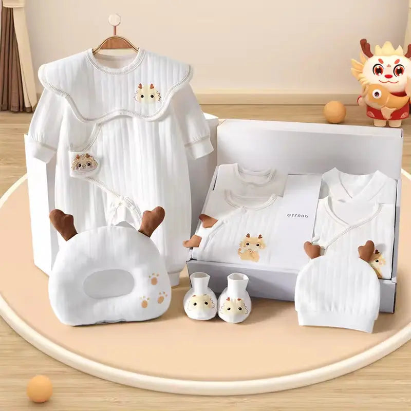 New Design 26Pcs 100% Cotton Breathable Romper Gift Boxes Baby Clothes for Newborn