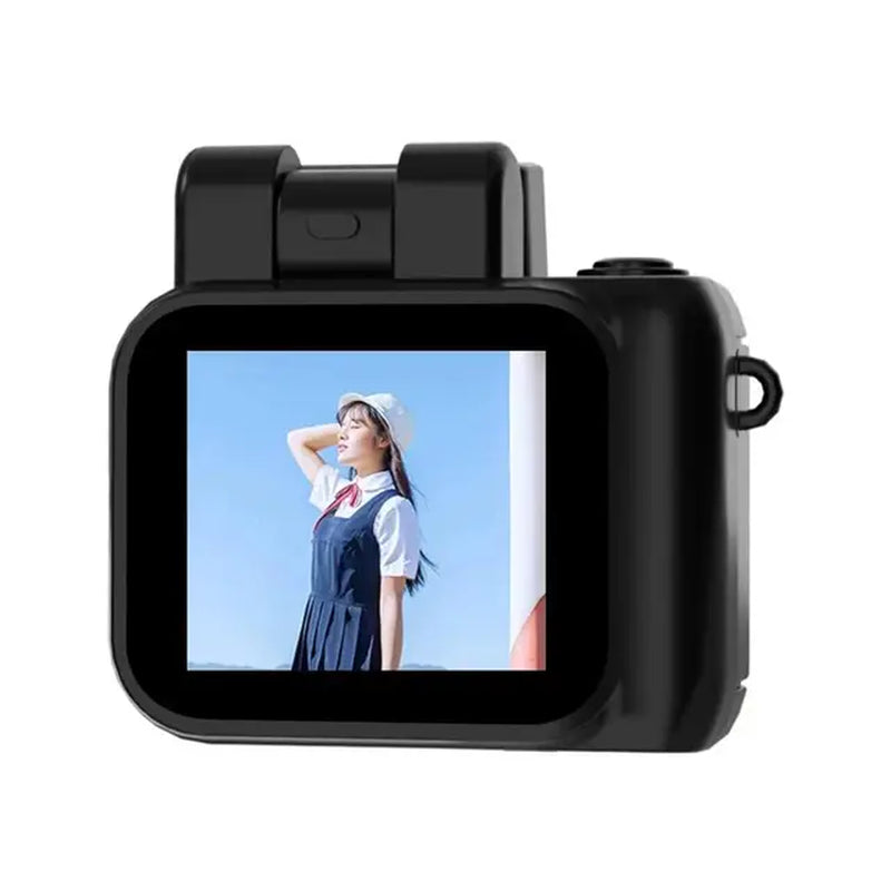 Mini Monoreflexes Style Camera Cmos with Flash Lamp and Battery Dock Portable Video Recorder Dv 1080P with Lcd Screen New