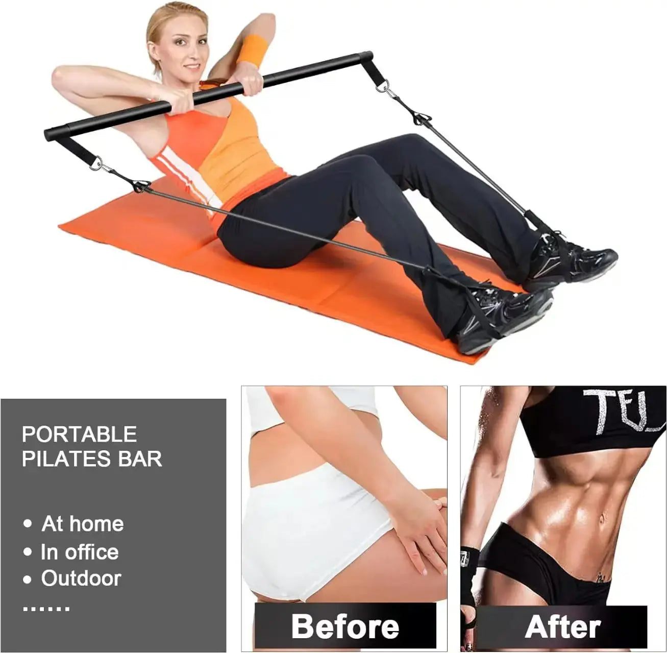 FlexBar - Multi-Functional Pilates Bar