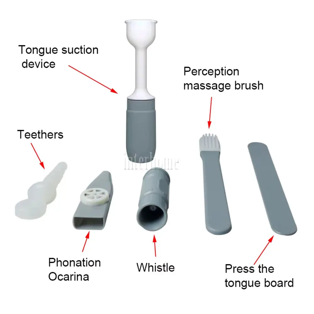 Lips Tongue Muscle Perceiving Trainer Recovery Oral Mouth Muscle Trainer Massager Brush Care Oral Perceiving Training