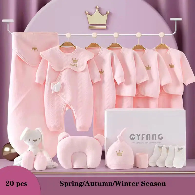 Comfortable Baby Clothes Sets 20 Pcs Baby Clothing Suits New Born Baby Clothes Set Gift Box