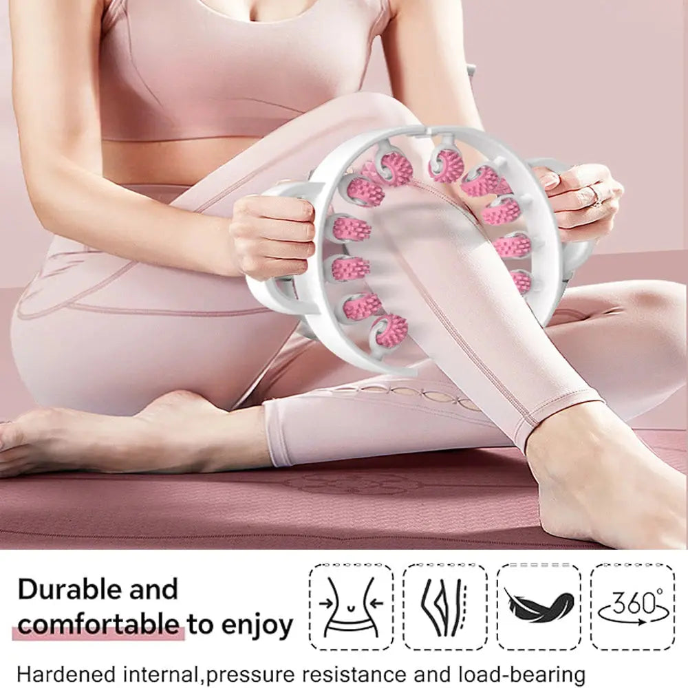 2PCS Foam Roller-Cellulite Massager Roller,Cellulite Remover Muscle Massage Roller for Body,Deep Massage Tool for Relieve Muscle