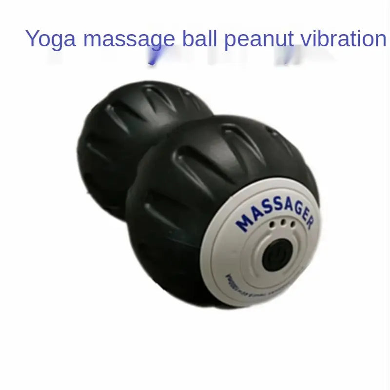 Electric Massage Ball Vibration Yoga Peanut Ball Fitness Training Solid Fascia Ball Foot Massage Muscle Relaxer Accessories