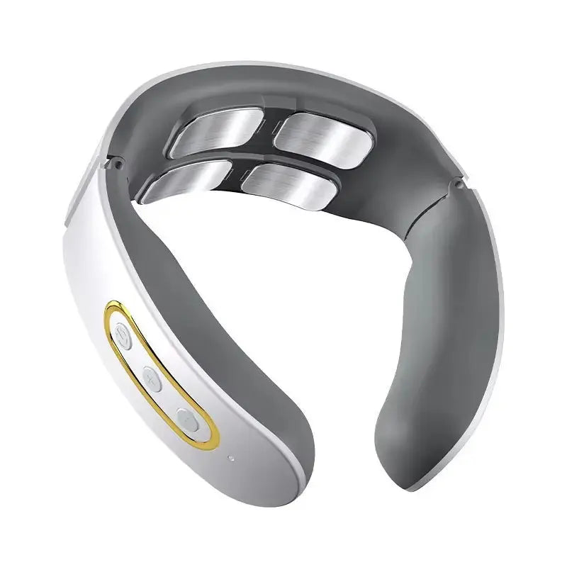 6 Mode Electric Neck Massager Neck and Shoulder Pulse Massager Muscle Relaxation Neck Massager Tool Relax Cervical Relief Pain
