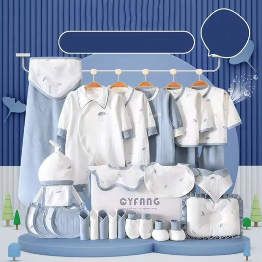 Baby Clothes Autumn and Winter Set Newborn Gift Box Newborn Baby Supplies Full Moon Newborn Meeting Gift High-End