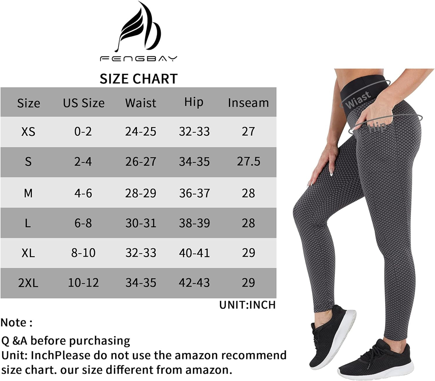 Leggings for Women 2 Pack, High Waist Booty Lift Workout Leggings for Women