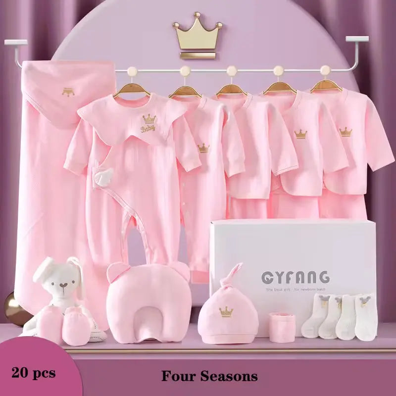 Comfortable Baby Clothes Sets 20 Pcs Baby Clothing Suits New Born Baby Clothes Set Gift Box