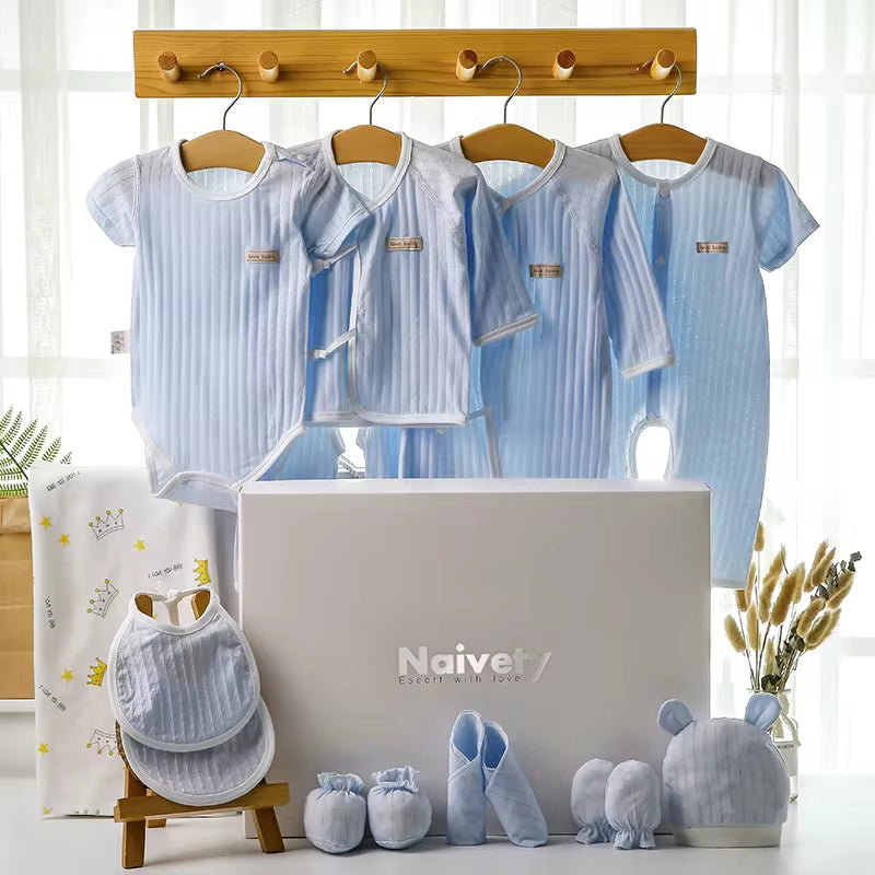 New Design Summer Short Sleeve Cool Newborn Baby Clothing Gift Set for Sale