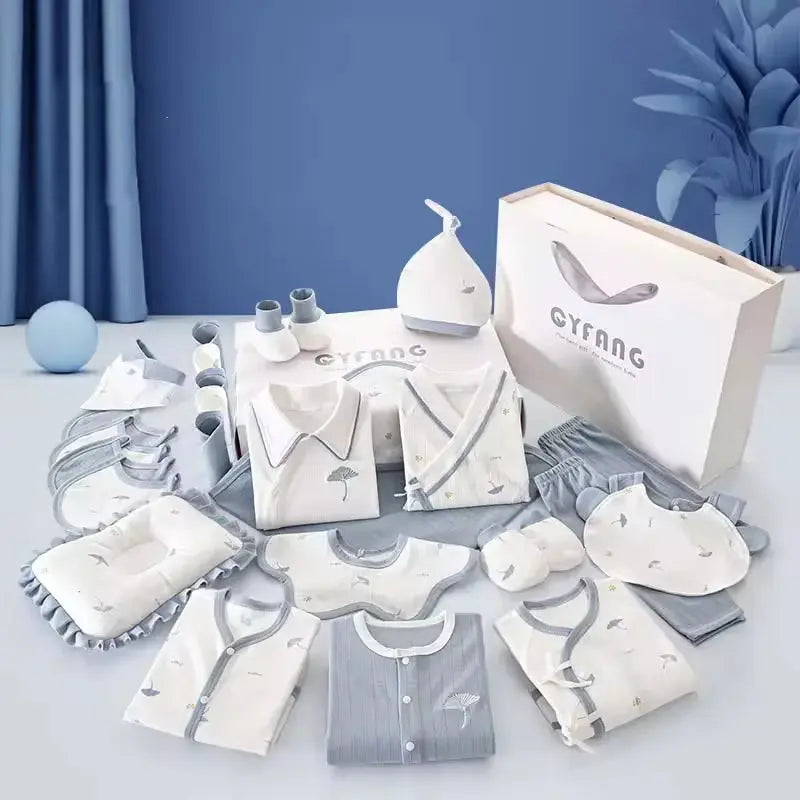Baby Clothes Autumn and Winter Set Newborn Gift Box Newborn Baby Supplies Full Moon Newborn Meeting Gift High-End