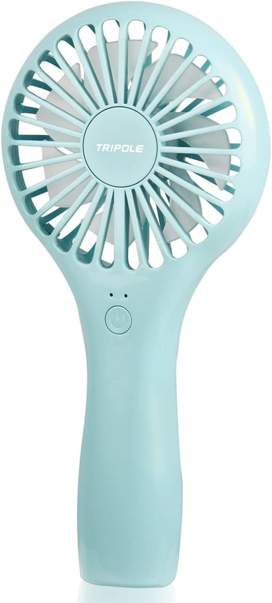 Mini Handheld Fan Battery Operated Small Personal Portable Speed Adjustable USB Rechargeable Fan Cute Design Powerful Eyelash Fan for Stylish Kids Girls Women Men Indoor Outdoor Travelling