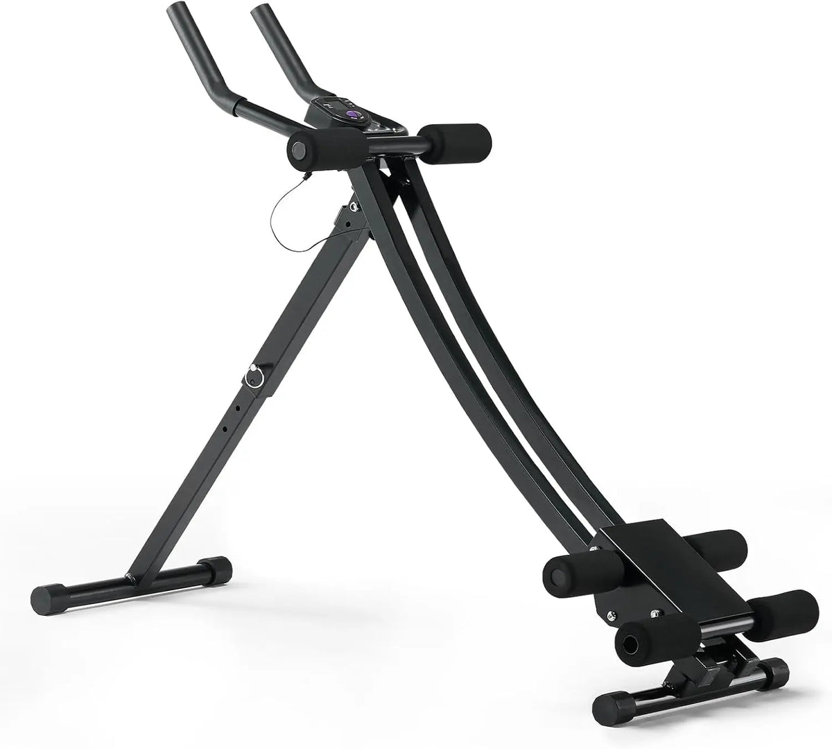 AB Workout Machine, Ab Workout Equipment at Home Gym, Core & Abdominal Trainers for Women, 440 Lbs Weight Capacity Strength Training Ab Cruncher, Foldable Adjustable Fitness Exerciser